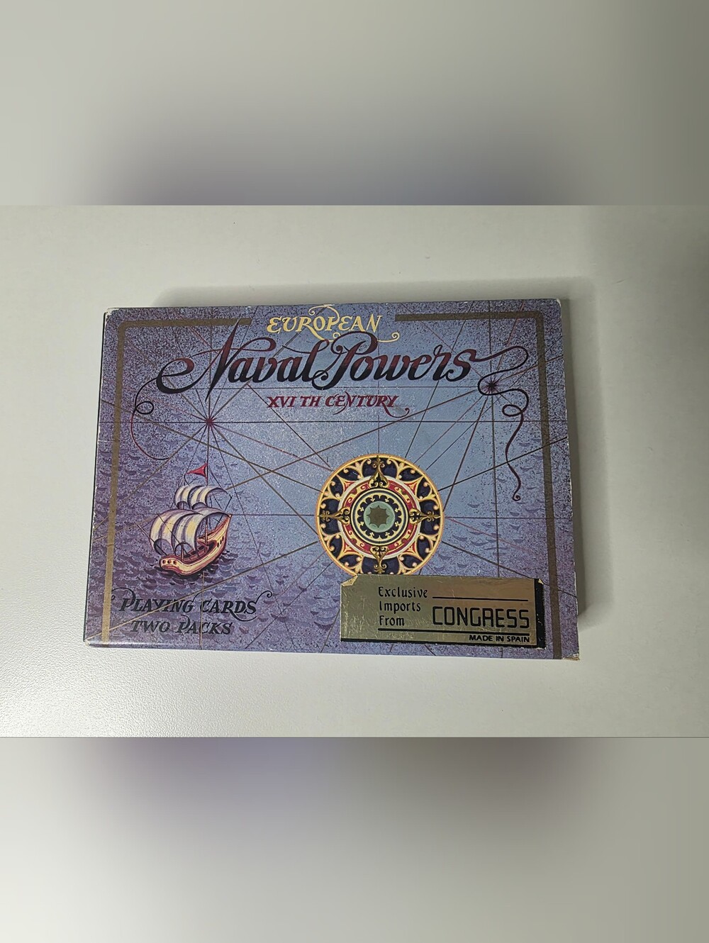 European Naval Powers XVI TH Century Playing Cards Two Packs - Congress